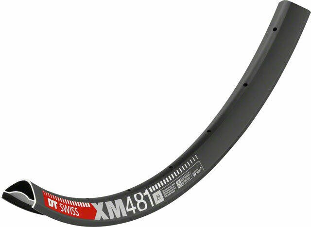 DT Swiss XM 481 29 Tubeless-Ready Disc Rim 28h Black includes Squorx 1