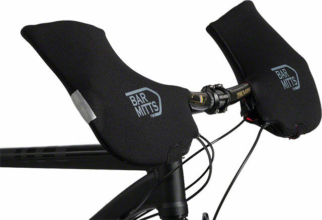 Bar Mitts Mountain / Commuter Pogie Handlebar Mitten LG Black 1