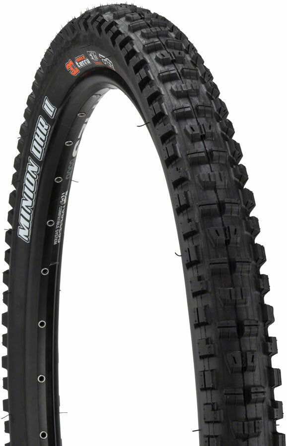 Maxxis Minion DHR II Tire- 650B 27.5x2.4 Fold/3CG/DD/TR/WT/120TPI 1
