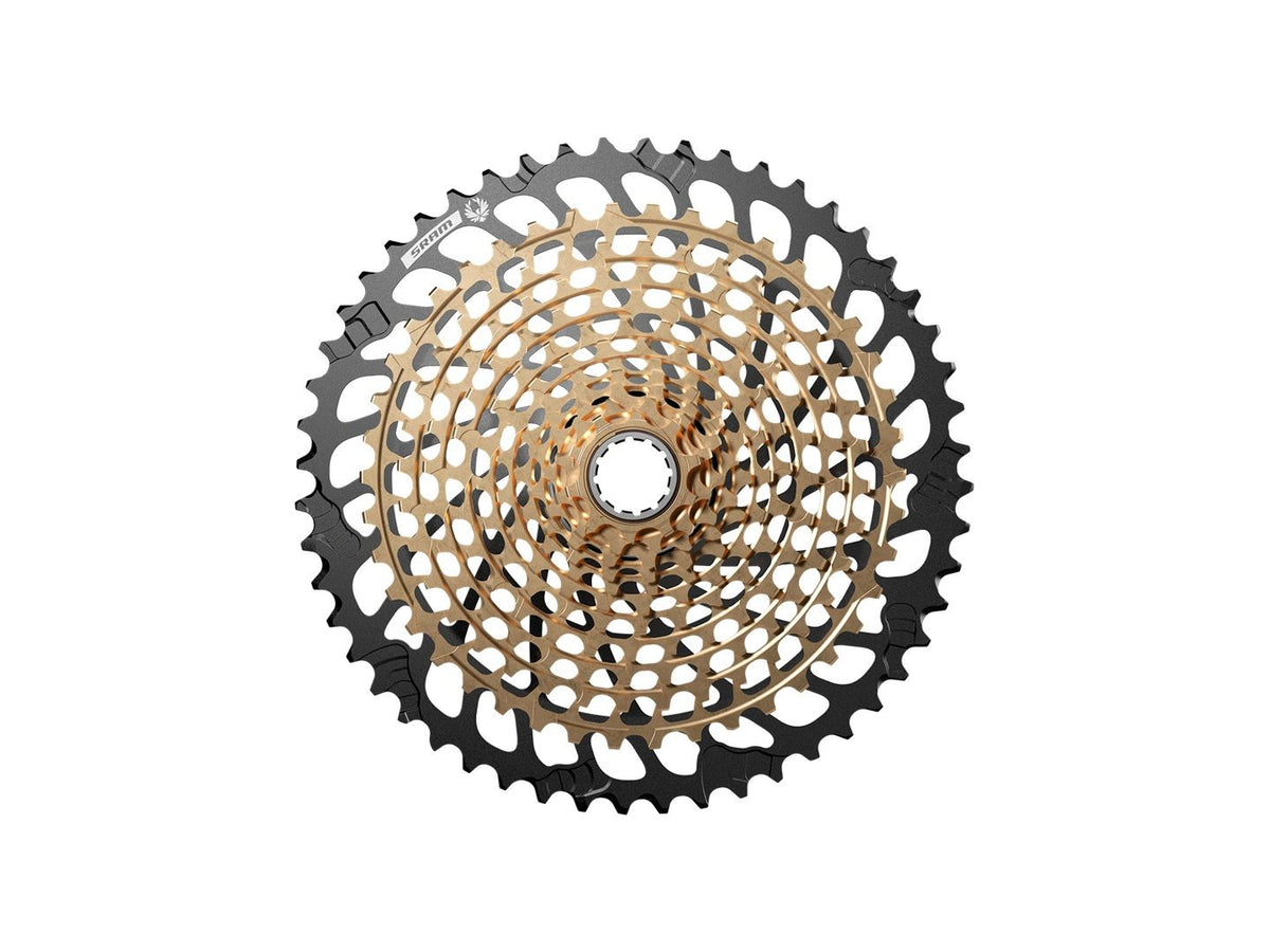 SRAM Eagle XG-1299 12-Speed Bicycle Cassette 10-52t Gold 1