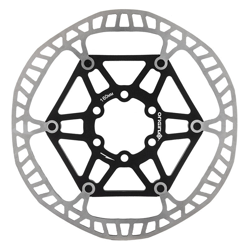 Origin-8 SpeedCheck Two-Piece Disc Rotors Brake Part Disc Rotor 2p 6b 160mm Bk 1