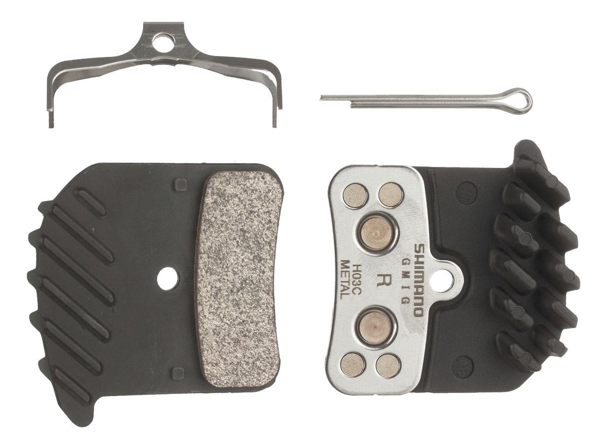 Shimano H03C Metal Disc Brake Pads IBPH03CMFA Black 1