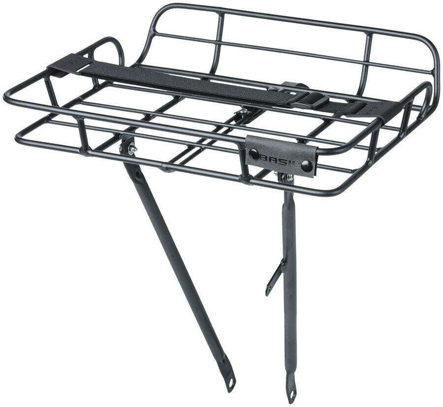Basil, Portland Carrier, Front Rack, 26'' to 700C, Black 1