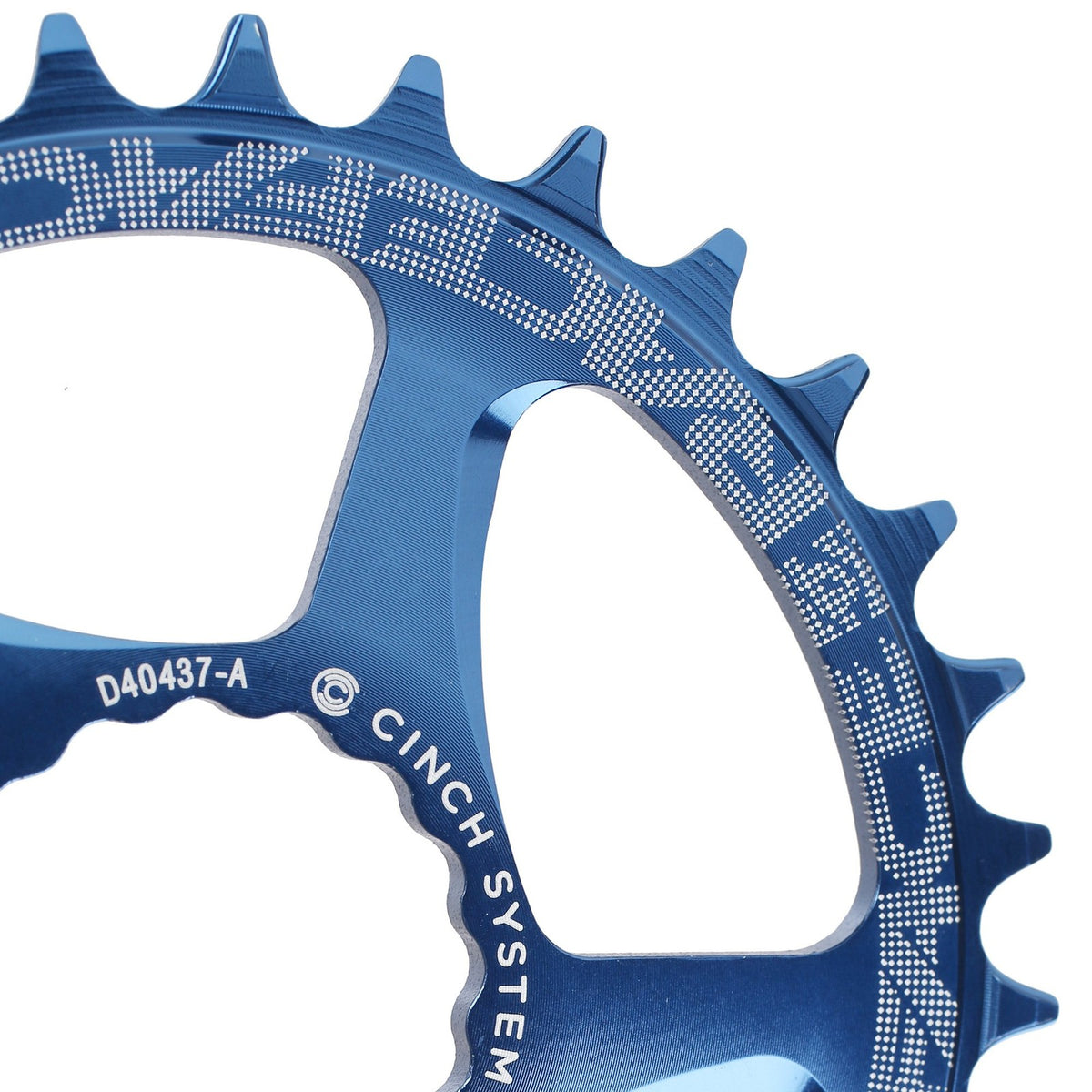 RaceFace Narrow Wide Chainring: Direct Mount CINCH 28t Blue 3