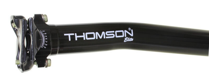 Thomson Elite Setback Seatpost 31.6mm x 410mm Black - 16mm Setback 1