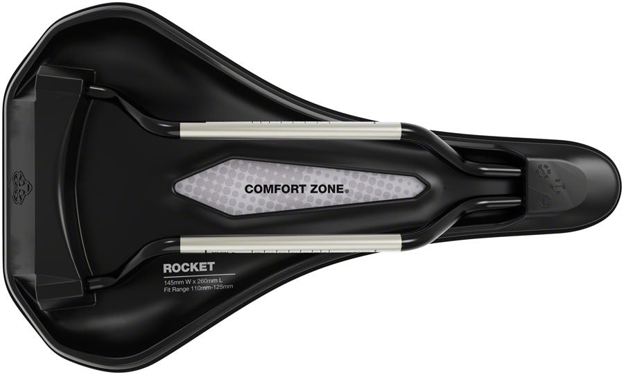 WTB Rocket Medium Titanium Fusion Form Black Saddle MTB Unisex Black 4