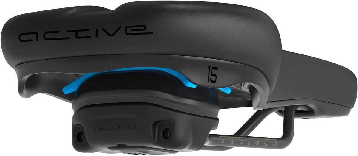 SQlab Cycling 602 M-D Active Comfort Pressure Relief Bike Saddle 17cm Black 5
