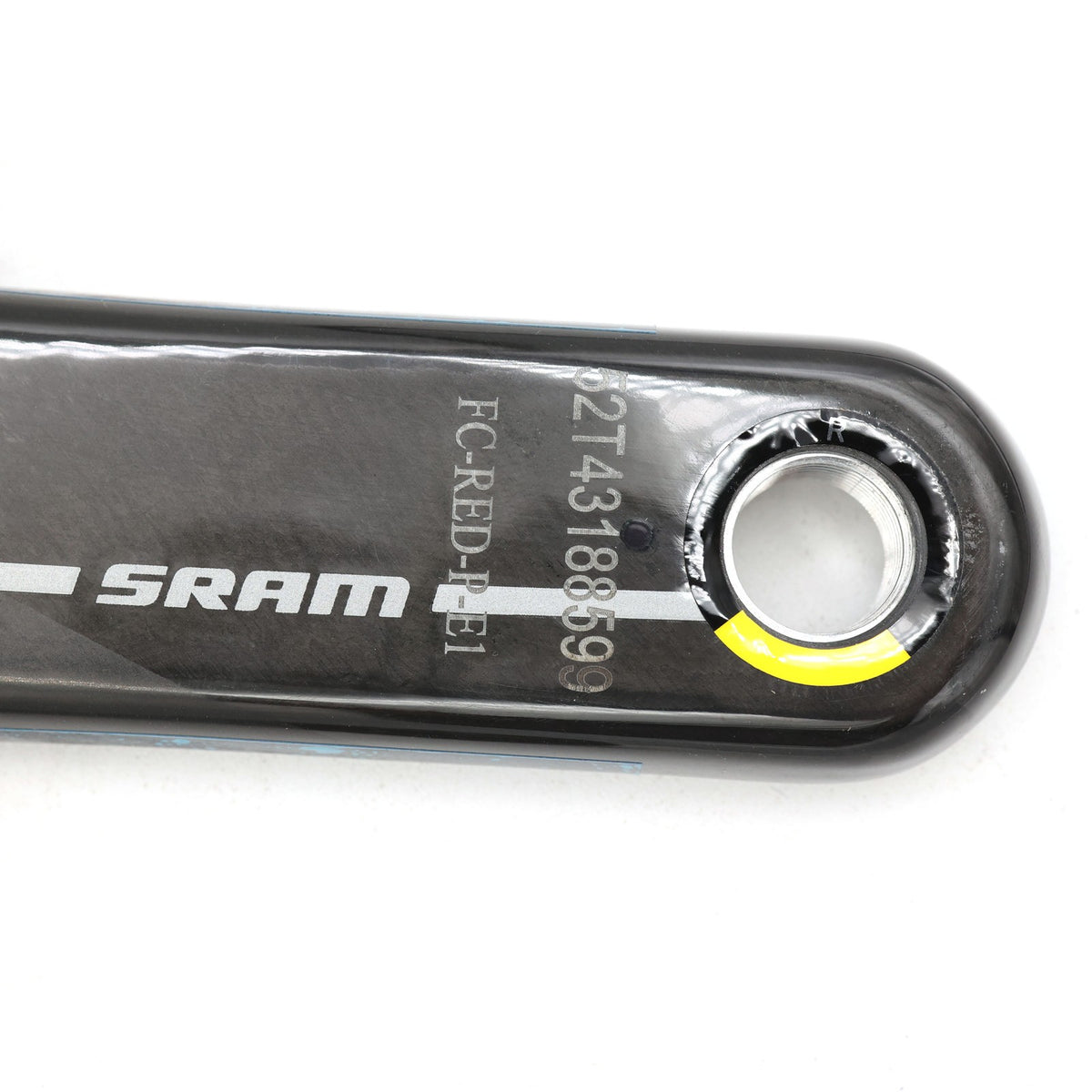 SRAM RED AXS E1 Quarq Power Meter Crankset 175mm 46/33T DUB 12-Speed Carbon 4