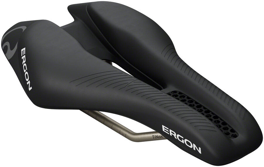 Ergon SR Triathlon Saddle - Womens Black Front 1