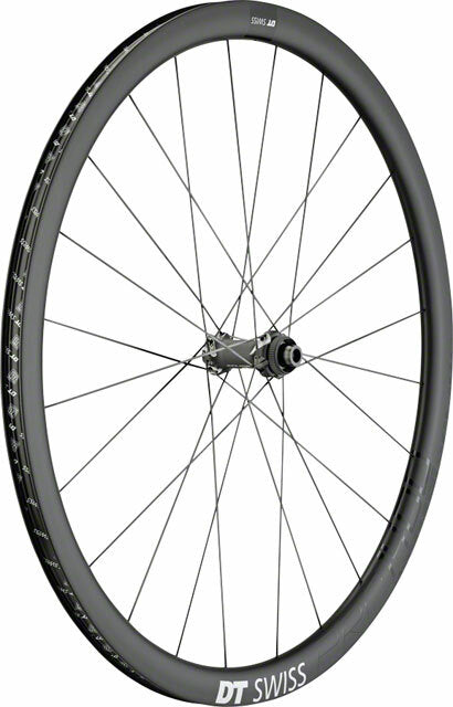 DT Swiss PRC 1400 db 35 Spline Front Wheel 700c 12 x 100mm Centerlock Disc 1