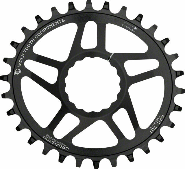 Wolf Tooth Components Direct Mount Drop-Stop PowerTrac 32T Chainring For 1