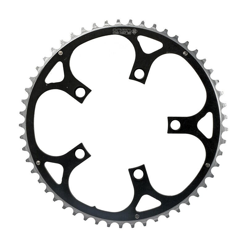 Origin-8 Alloy Ramped Chainrings Chainring Or8 110mm 53t Bk/sl 1