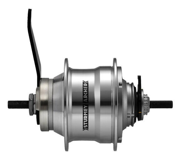 Sturmey Archer RX-RC5 5-Sp 36h Silver Coaster Hub 1