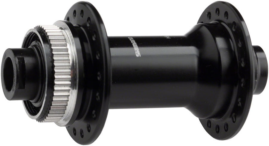 Shimano 105 HB-R7000 Front Hub - 12 x 100mm, Center-Lock, Black, 32h 1