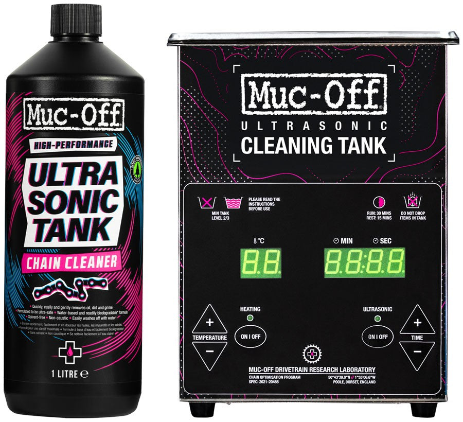 Muc-Off UltraSonic Wash Tank Bundle 1