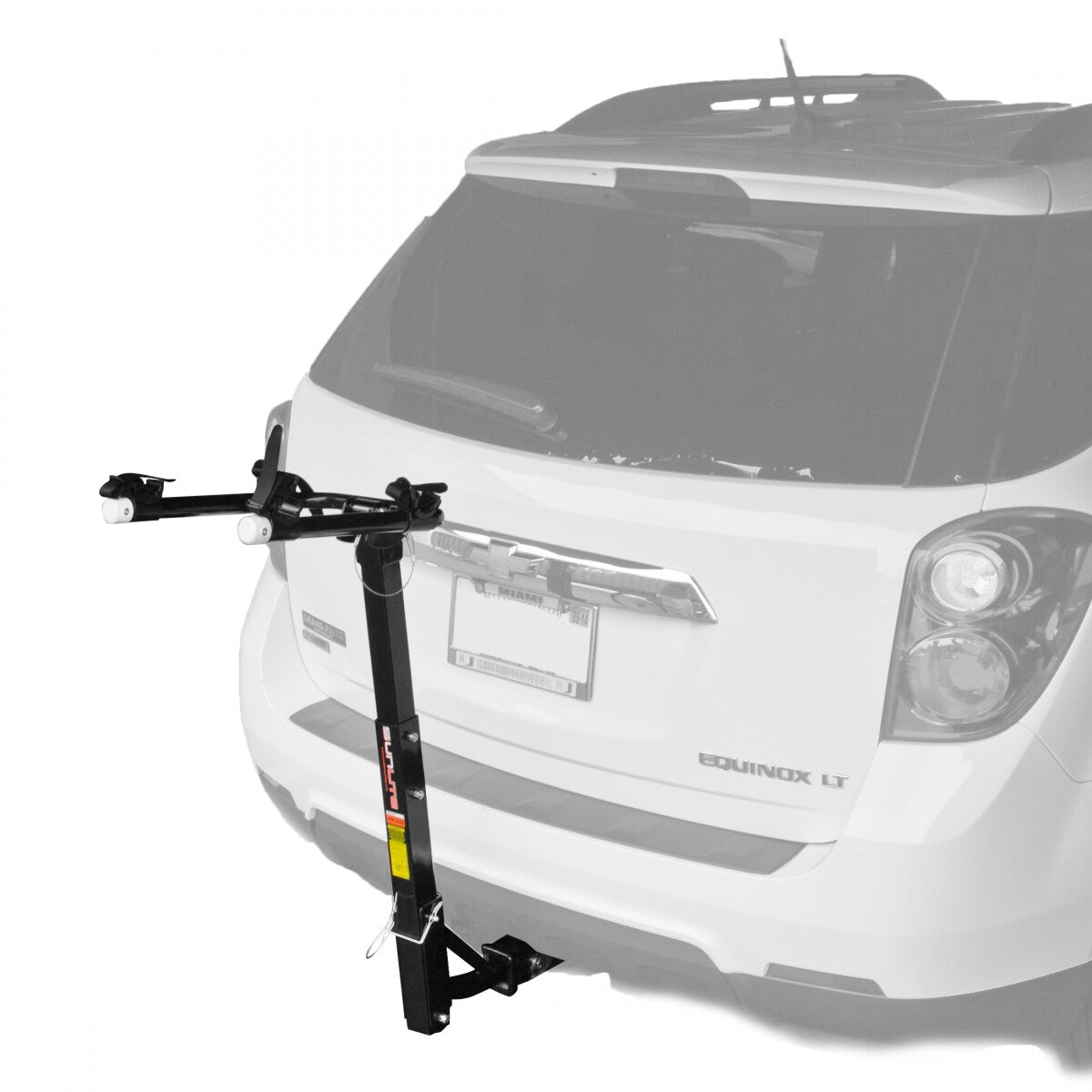 Sunlite Bicycle HB-226 Sport Lift 2-Bike Hitch Rack Black - 1.25" & 2" Receiver 1