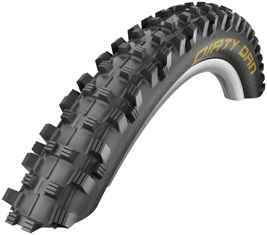 Schwalbe Dirty Dan Tire - 27.5x2.35 Tubeless Fold Black UltraSoft 1