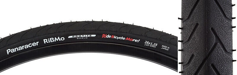 Panaracer RiBMo Tire Pan Ribmo Protite 26x1.25 Fold Bk/blk 1