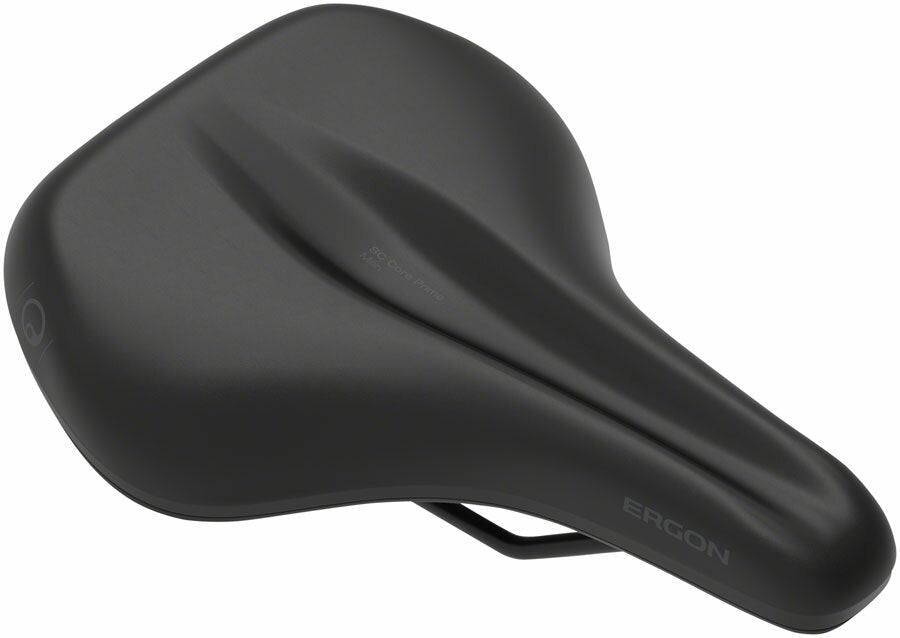 Ergon SC Core Prime Saddle - Black/Gray Mens Small/Medium 1