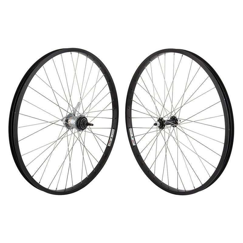 Weinmann AS7X 26x1.75 Wheelset Black 36H Nexus 3-Speed Coaster Brake + Shifter 1