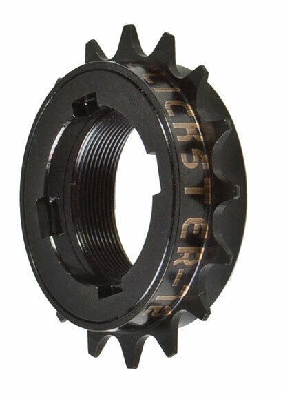 Halo Clickster Threaded Freewheel 17T x 3/32" Black Single Speed Bike 1