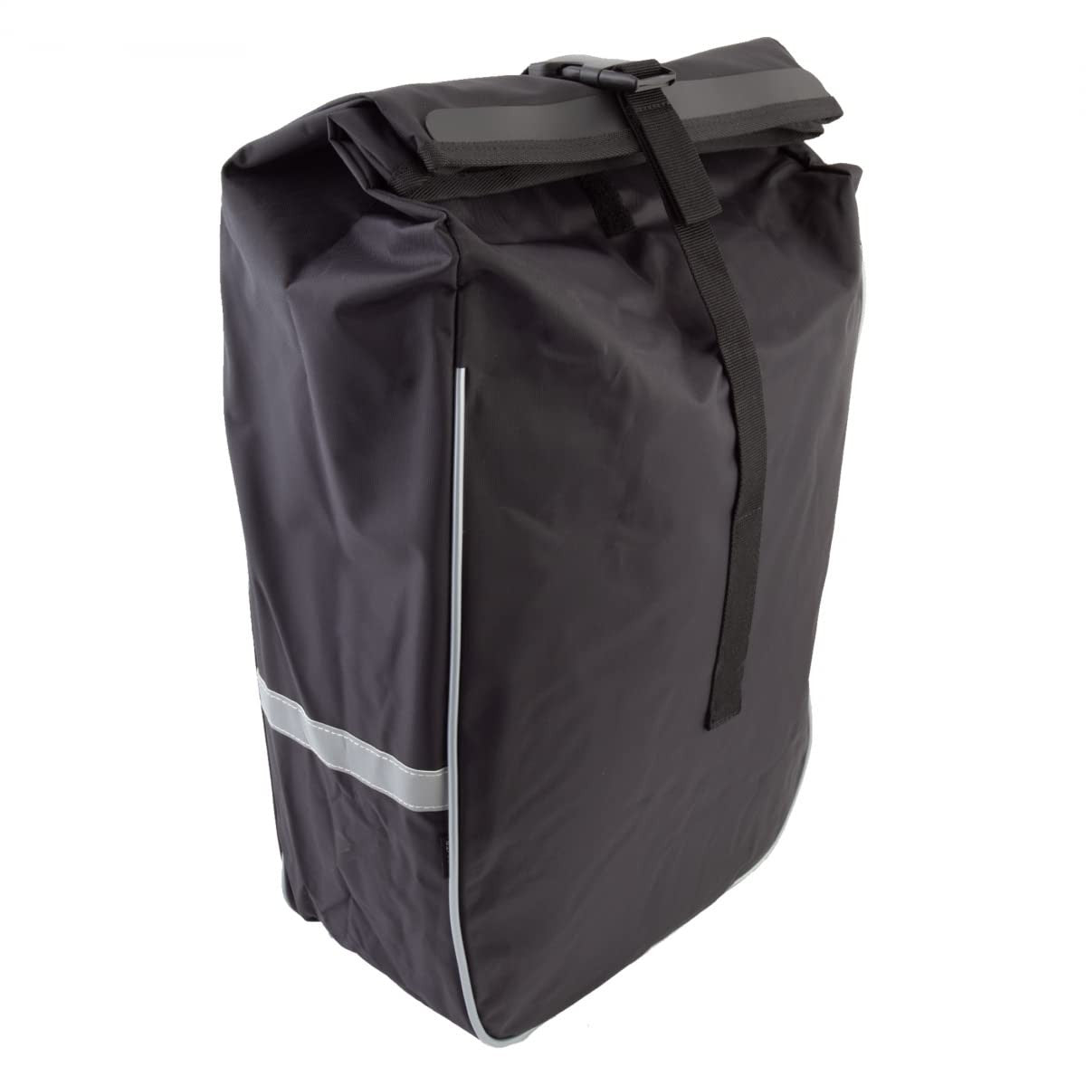 Sunlite Utili-T Waterproof Rear Pannier Black 12x15x6in Hook-On 1