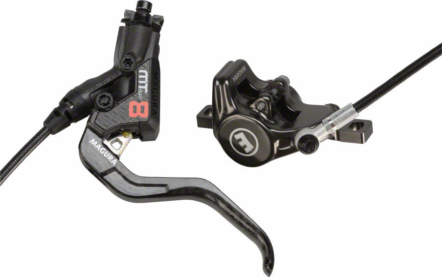Magura MT8 Next 2-Piston Disc Brake + Lever + 2000mm Hose Black/Red 1