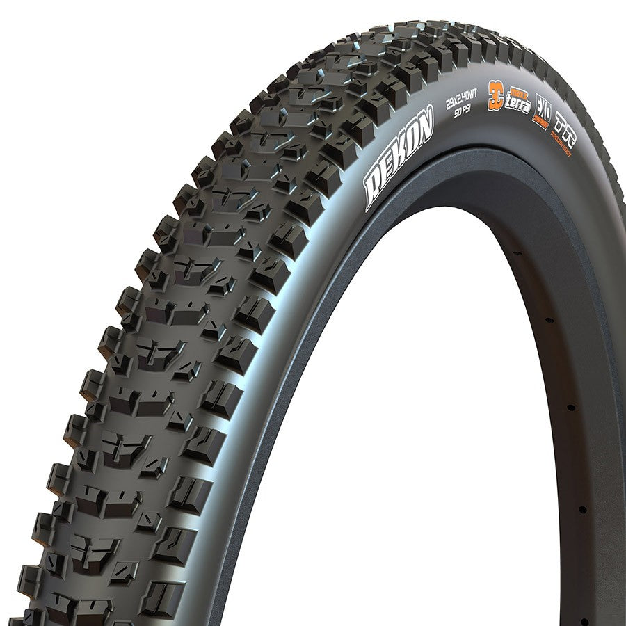 Maxxis Rekon 27.5x2.6 Tubeless Folding EXO Dual Compound Black MTB Tire 3