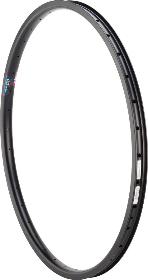 Velocity Cliffhanger 700c Disc Rim Black 36H Tubeless Ready 25mm Width 1