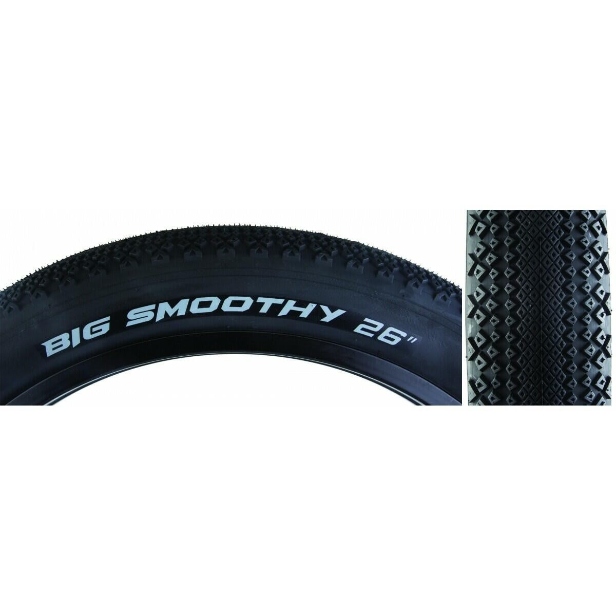 Arisun Big Smoothy Fat Bike Tire 26x4.0 Wire Black 30TPI eBike 20 psi 1