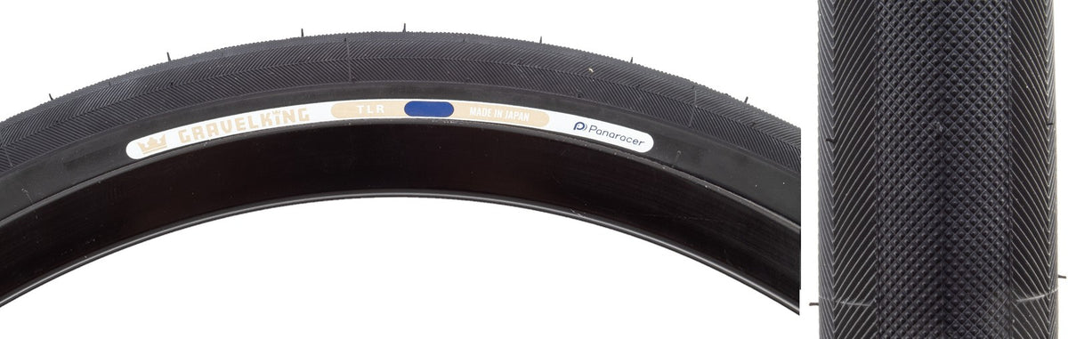 Panaracer GravelKing Slick TLR Tire 700x30c Tubeless Ready, Folding, 700c, Black 3