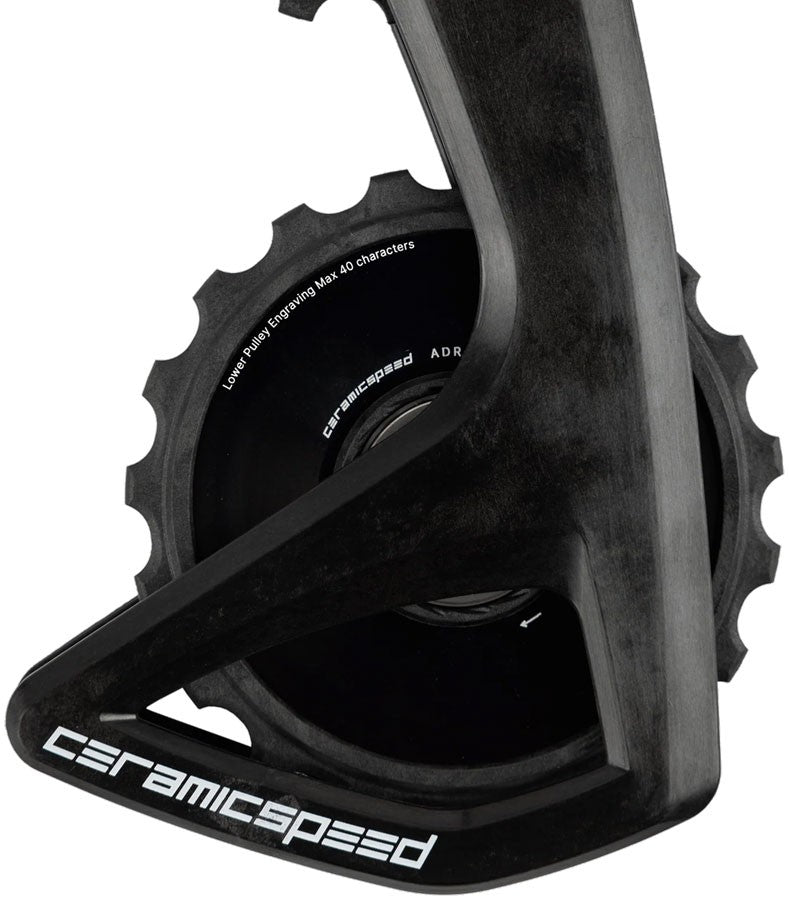 CeramicSpeed OSPW RS Alpha Shimano 105 7150 Alloy Black 2