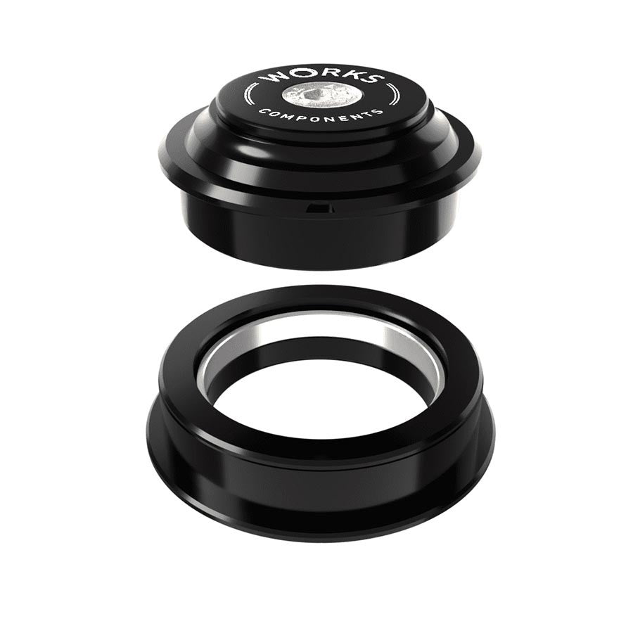 Works Components 1.0 ZS44-ZS56 Angleset Headset ZeroStack Black 113-126mm 1