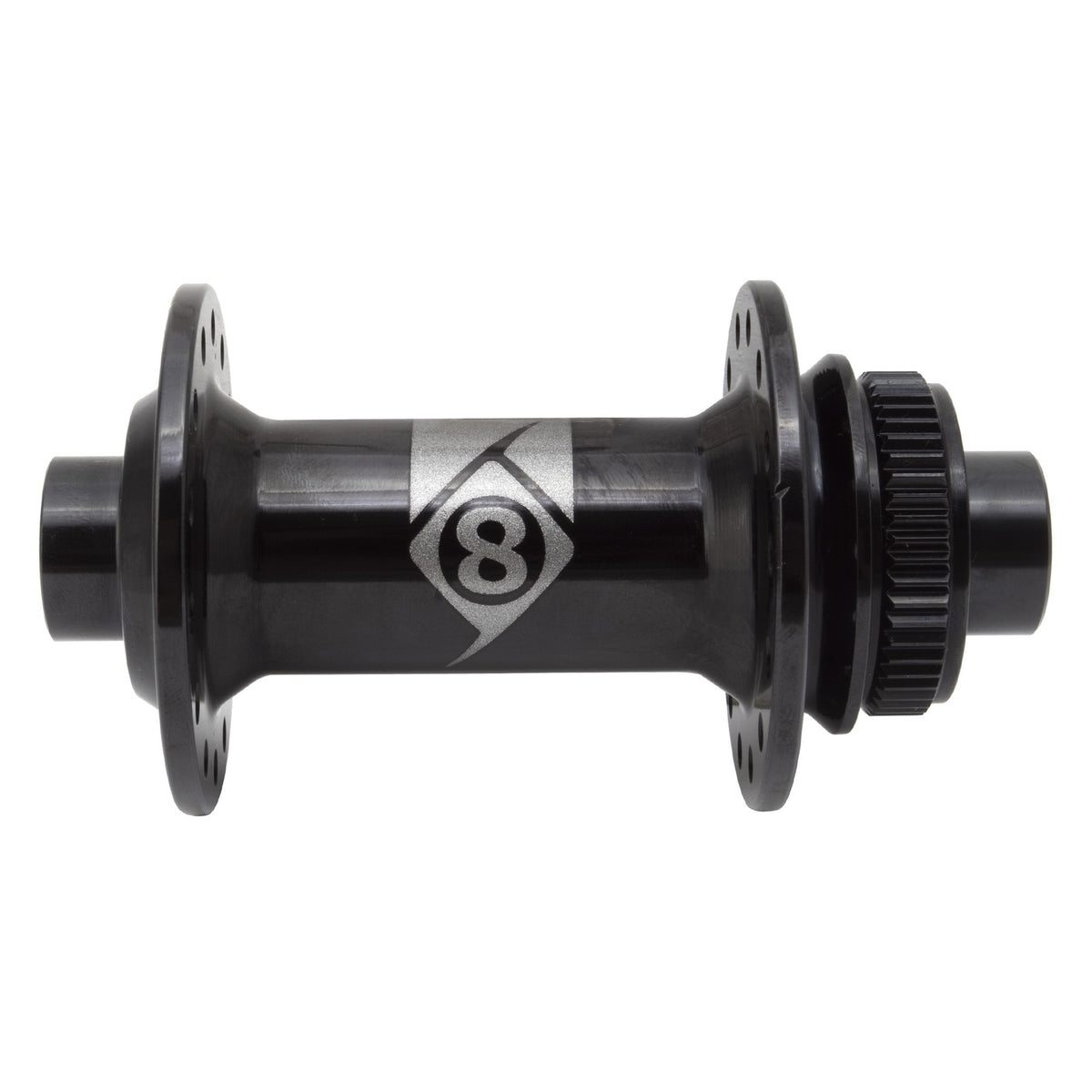 HUB Front Origin-8 CX/GX2220 ELITE II 12mmTA CL 28x100 SB Black 1