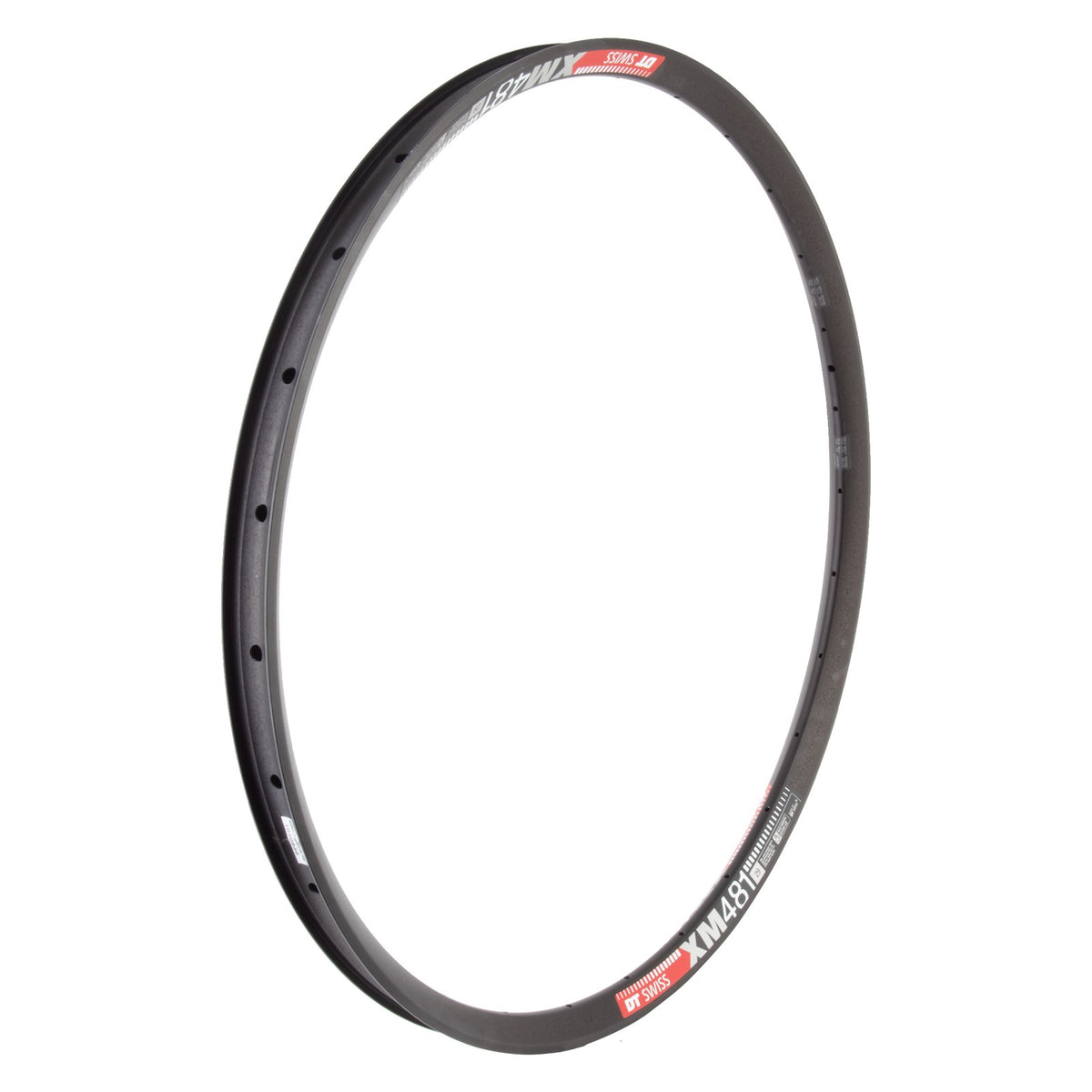 DT Swiss XM 481 Rim - 29", Disc, Black, 28H 1