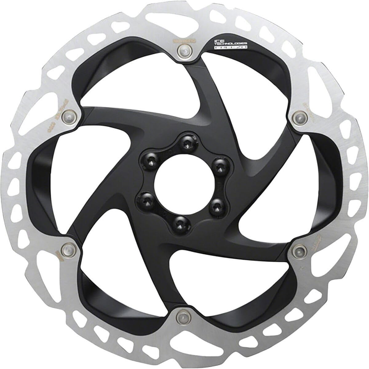 Shimano RT-MT905 6-bolt Disc Brake Rotor Black/Silver 180mm 1