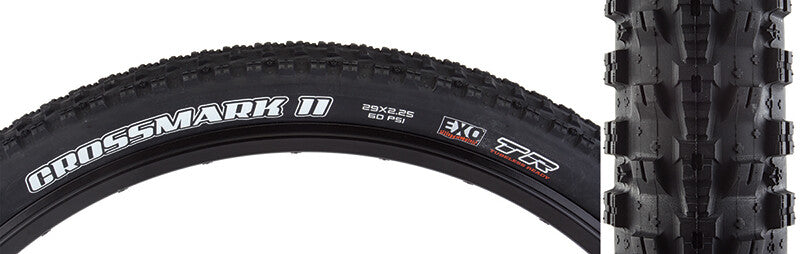Maxxis CrossMark II EXO/TR Tire Max Crossmark Ii 29x2.25 Bk Fold/60 Exo/tr 1