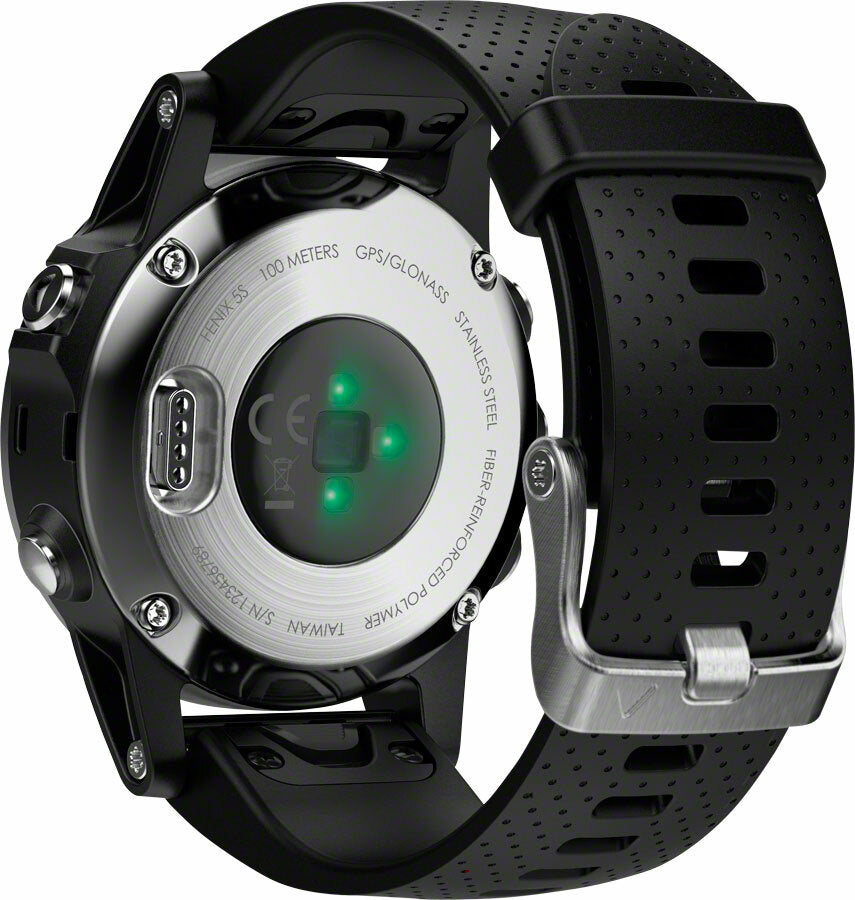 Garmin Fenix 5S Multisport GPS Watch Silver/Black 4