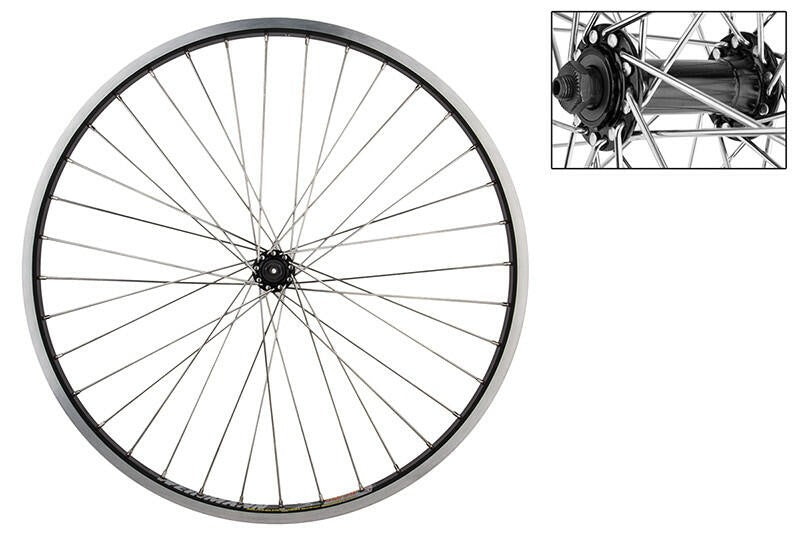 WM Wheel Front 26x1.5 559x24 Wei Dm30 Bk 36 Aly Qr Bk 12gss 1