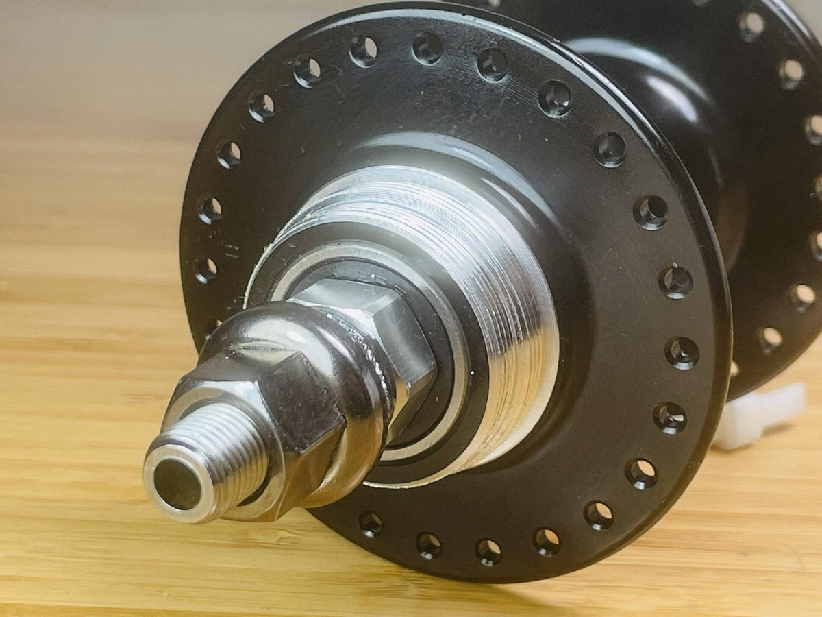 NOS SOMA Somax 48h Rear Track Hub 120mm Fix / Fix Sealed Bearings - Black 3