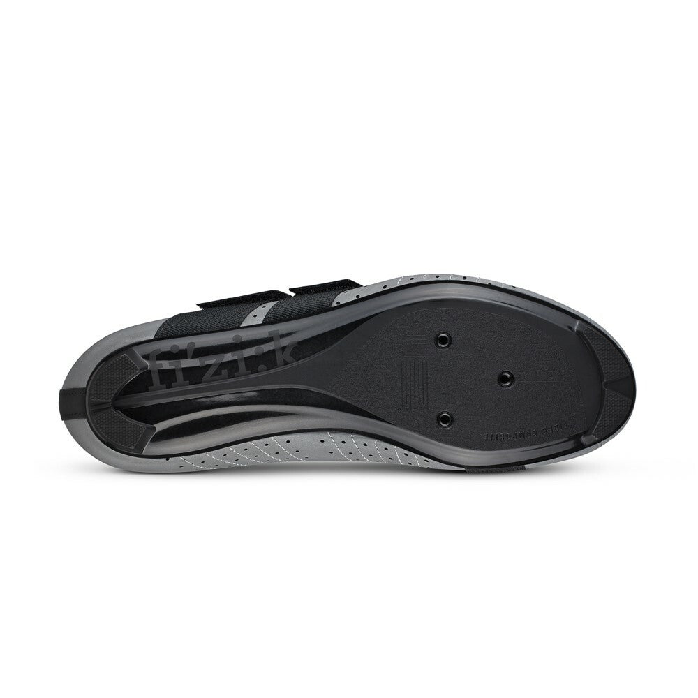 Fizik Tempo Powerstrap R5 Reflective Grey Black EU 37 Road Shoes 4