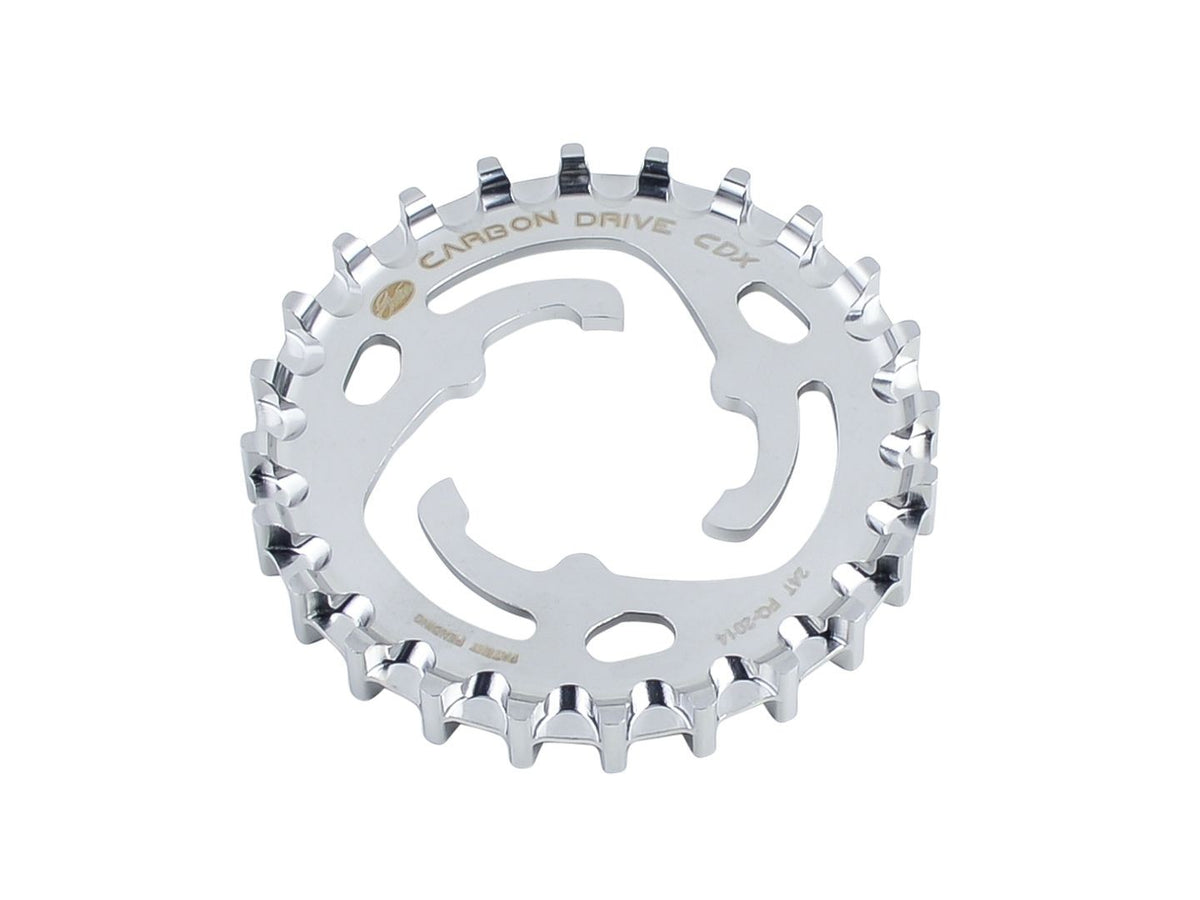 Gates Carbon Drive CDX CenterTrack Rear Cog 24t Silver 2