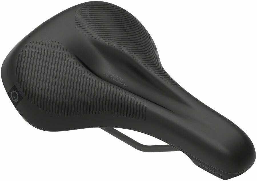Ergon ST Core Evo Men's Saddle - SM/MD Black/Gray 1