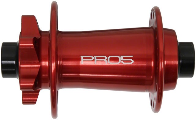 Hope Pro 5 Front Hub - 15 x 110mm, 6-Bolt, Red, 32H 1