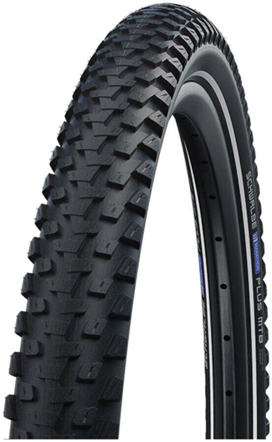 Schwalbe Marathon Plus MTB Tire - 29x2.25 Wire Black SmartGuard Dual 1