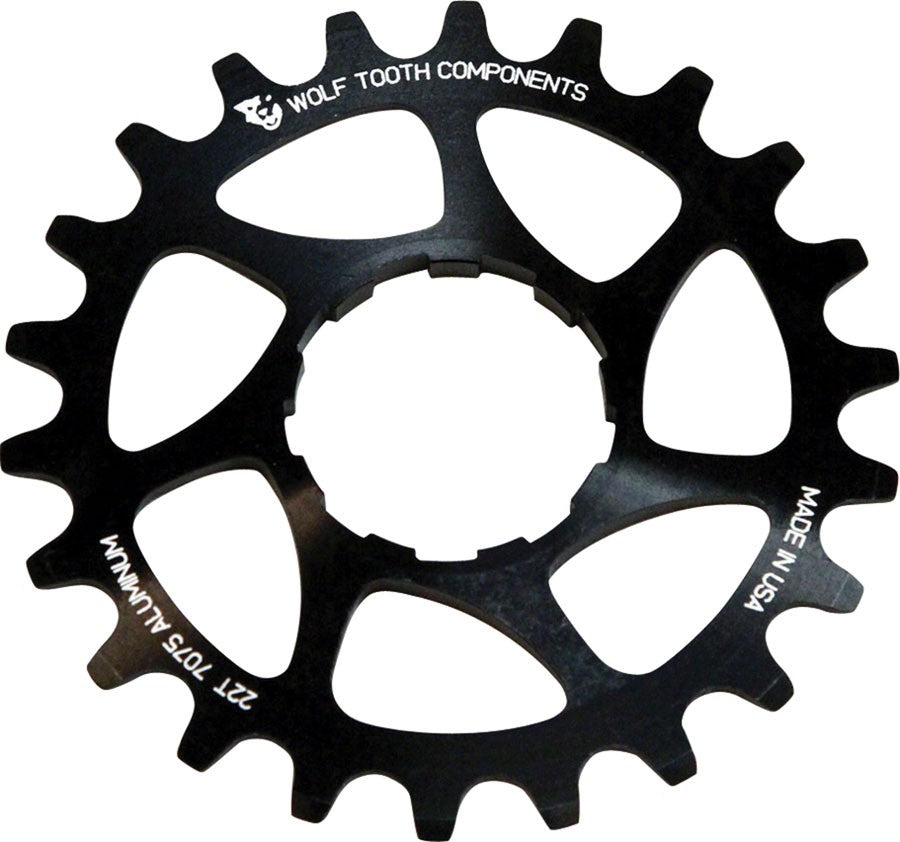 Wolf Tooth Single Speed Aluminum Cog: 20T, Compatible with3/32" chains 1