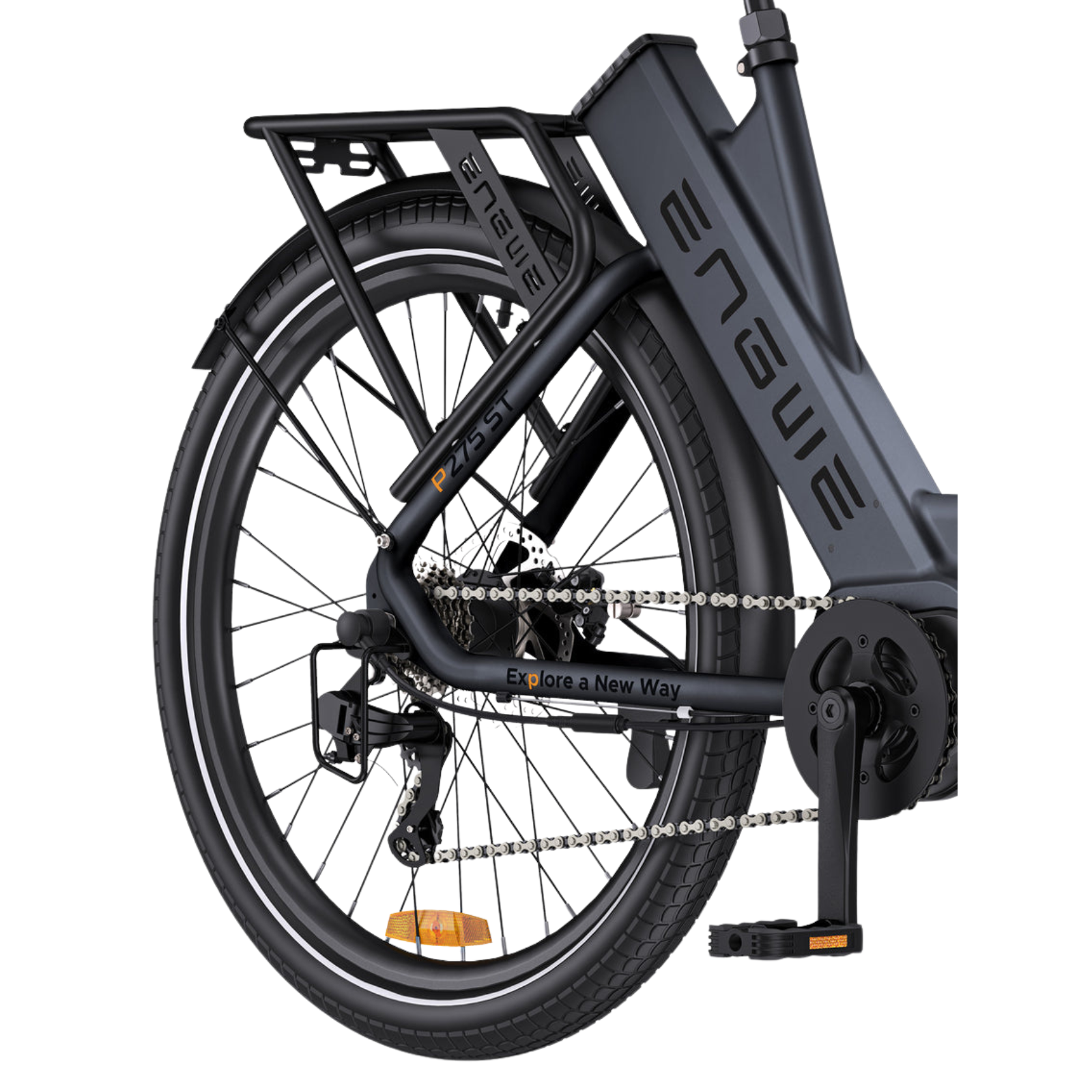 ENGWE P275 ST 27.5" Urban Commuting Electric Bike 250W Motor 36V 19.2Ah Battery