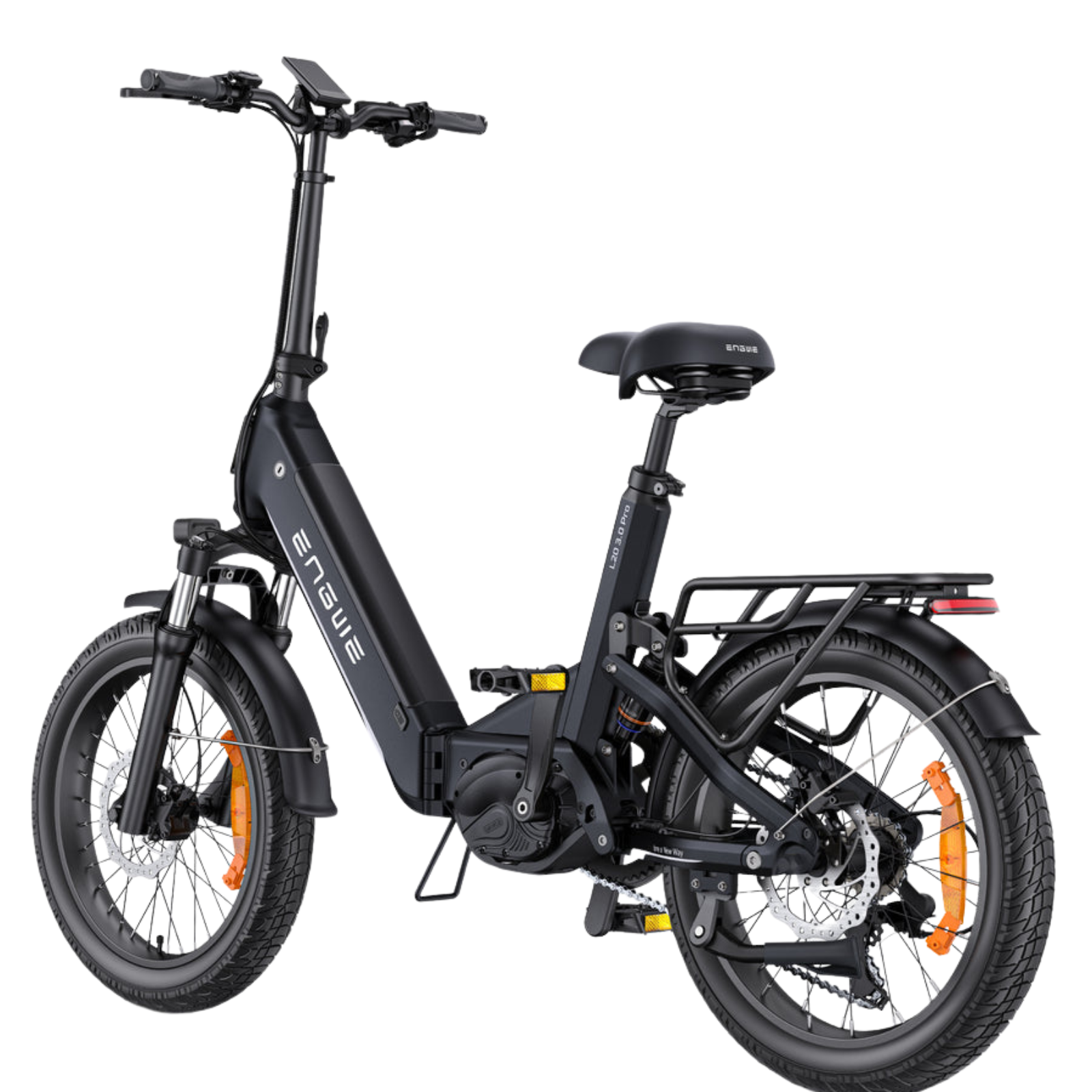 ENGWE L20 3.0 Pro 250W 100Nm Mid-drive Motor Full Suspension Compact E-bike