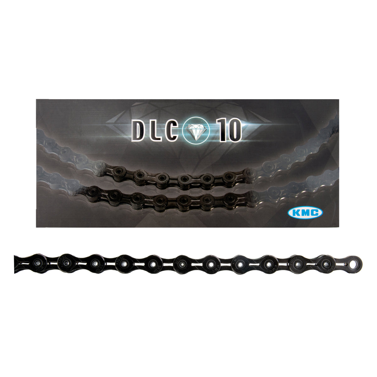 KMC X10SL Chain - 10-Speed, 116 Links, Black 1