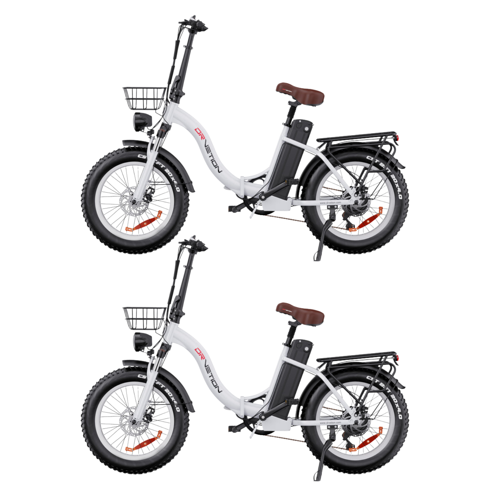 DRVETION CT20 Step-Thru Electric Bike Combo